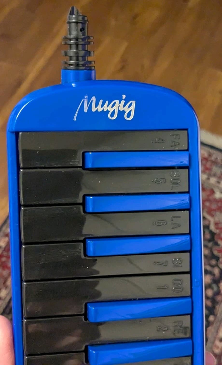 Mugig 37 Piano Keys Keyboard w/ Mouthpiece Tube Portable Musical Instrument 3