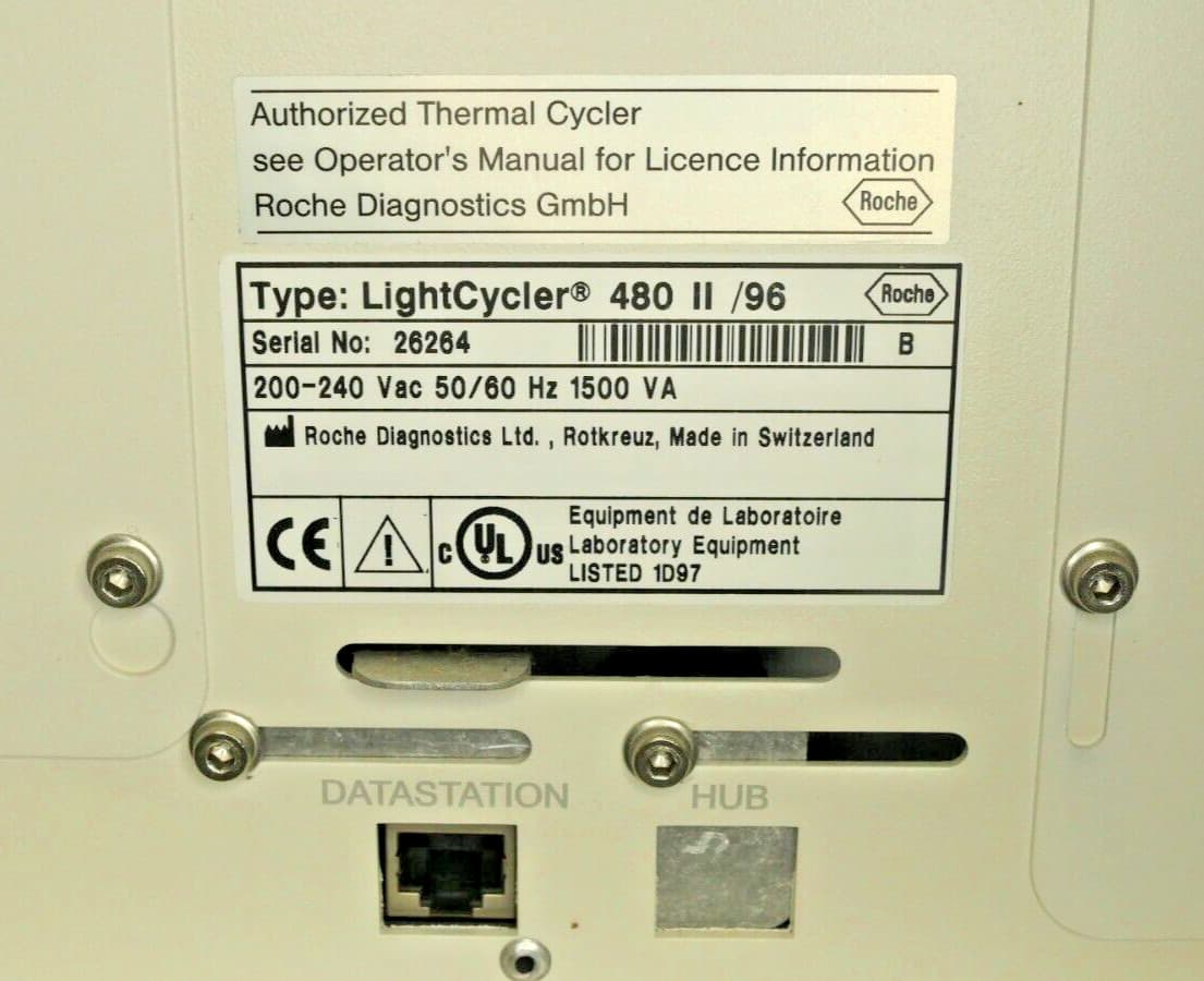Roche Diagnostics LightCycler 480 II /96 Real-Time PCR thermal cycler 5