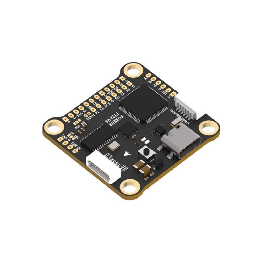 Foxeer F722 V4 MPU6000 Flight Controller 8S Dual BEC Barometer 3