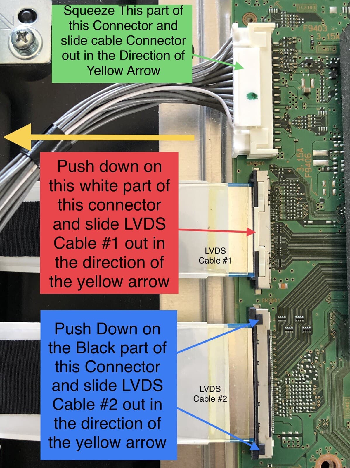 Repair🛠Service For XBR-65X850E, XBR-75X850E Main Board 1-982-022-21, A2170474A 4