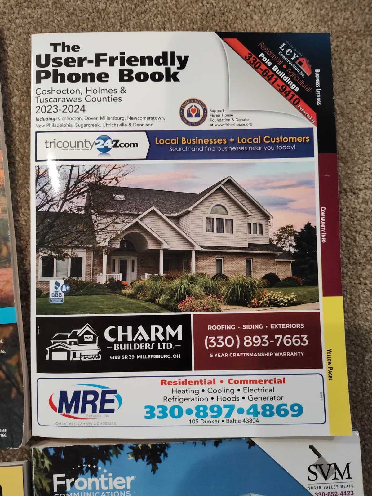 4 Tuscarawas County Ohio - Phone Books - 2017, 2021, 2023, 2024 4