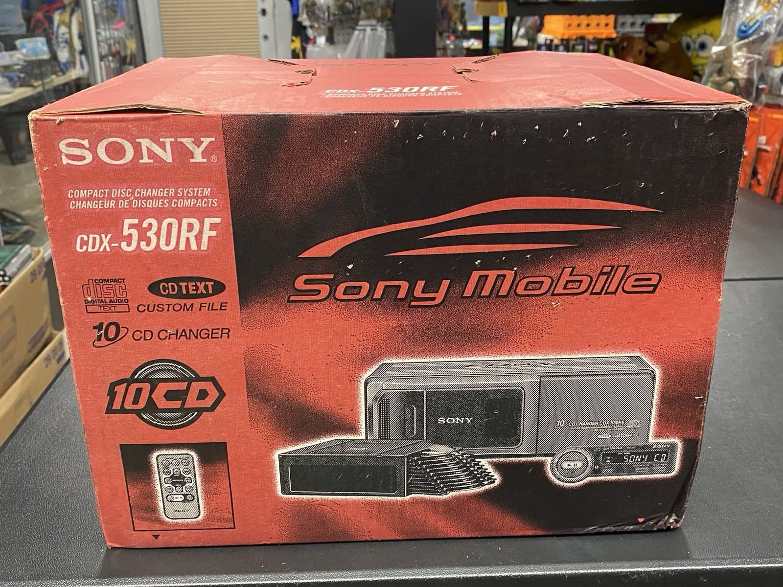 Car Sony 10 CD Changer CDX-530RF - BRAND NEW IN FACTORY BOX, NEVER USED 2