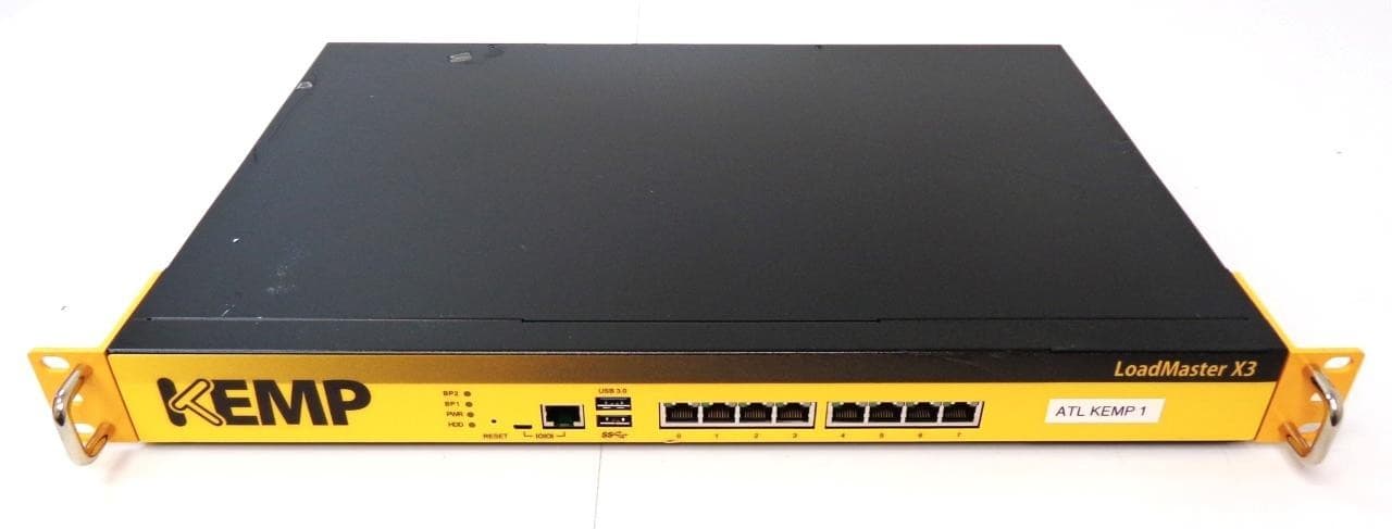 Kemp LoadMaster X3 Load Balancer NSA3170A-LM-X3