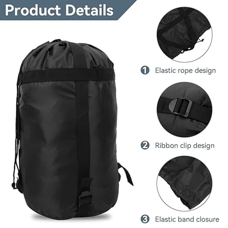 Backpack Laundry Bag with Shoulder Straps with Drawstring Closure for Travel 6