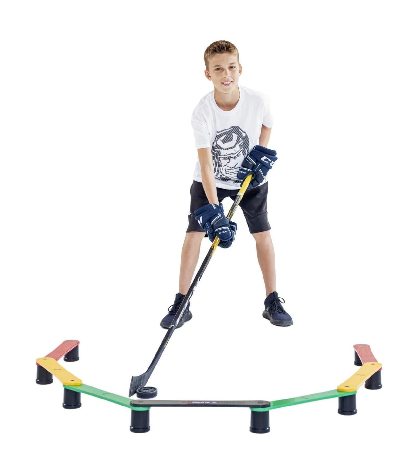 Hockey Revolution Stickhandling Training Aid - Lightweight Stickhandling Trai...