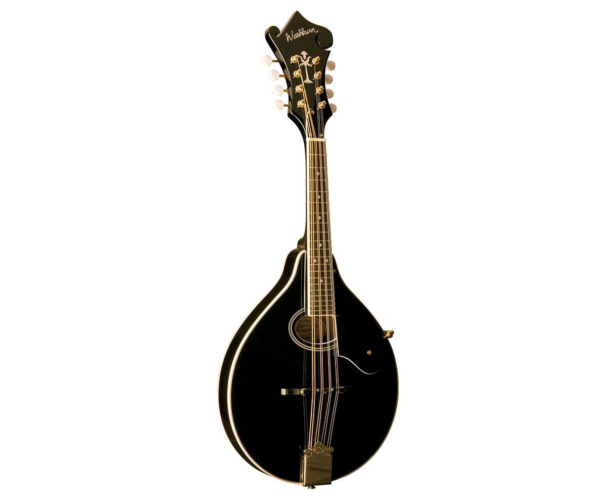 Washburn M1SDLB-A Americana Series M1SD A-Style Mandolin Black - Open Box 2