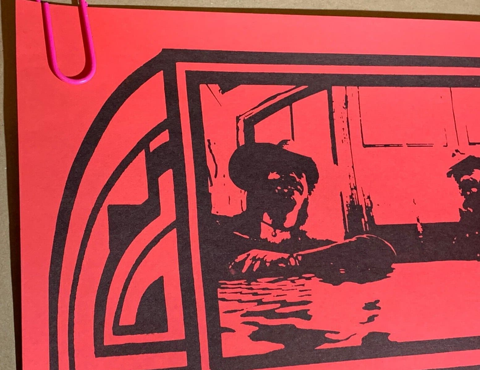 ZZ TOP ROBIN TROWER 1975 SAN BERNADINO, CALIFORNIA ROCK CONCERT POSTER -NICE! 2