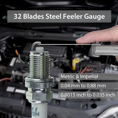Neoteck 6"Digital Caliper Vernier Micrometer+Feeler Electronic Gauge 0.0005" 6