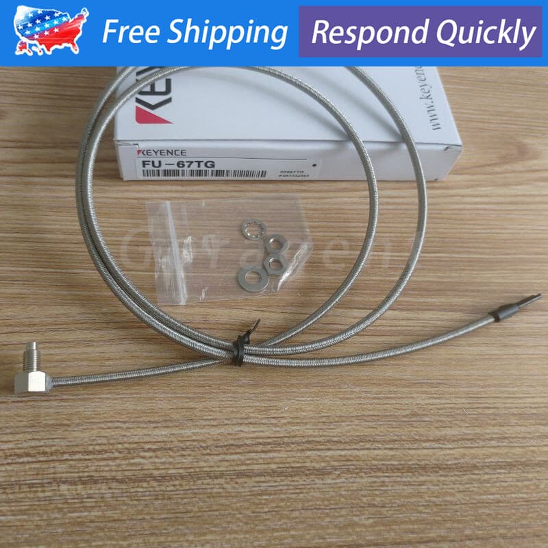 For Keyence FU67TG FU-67TG Digital Fiber Optic Sensor Reflective Fiber Unit 90° 3