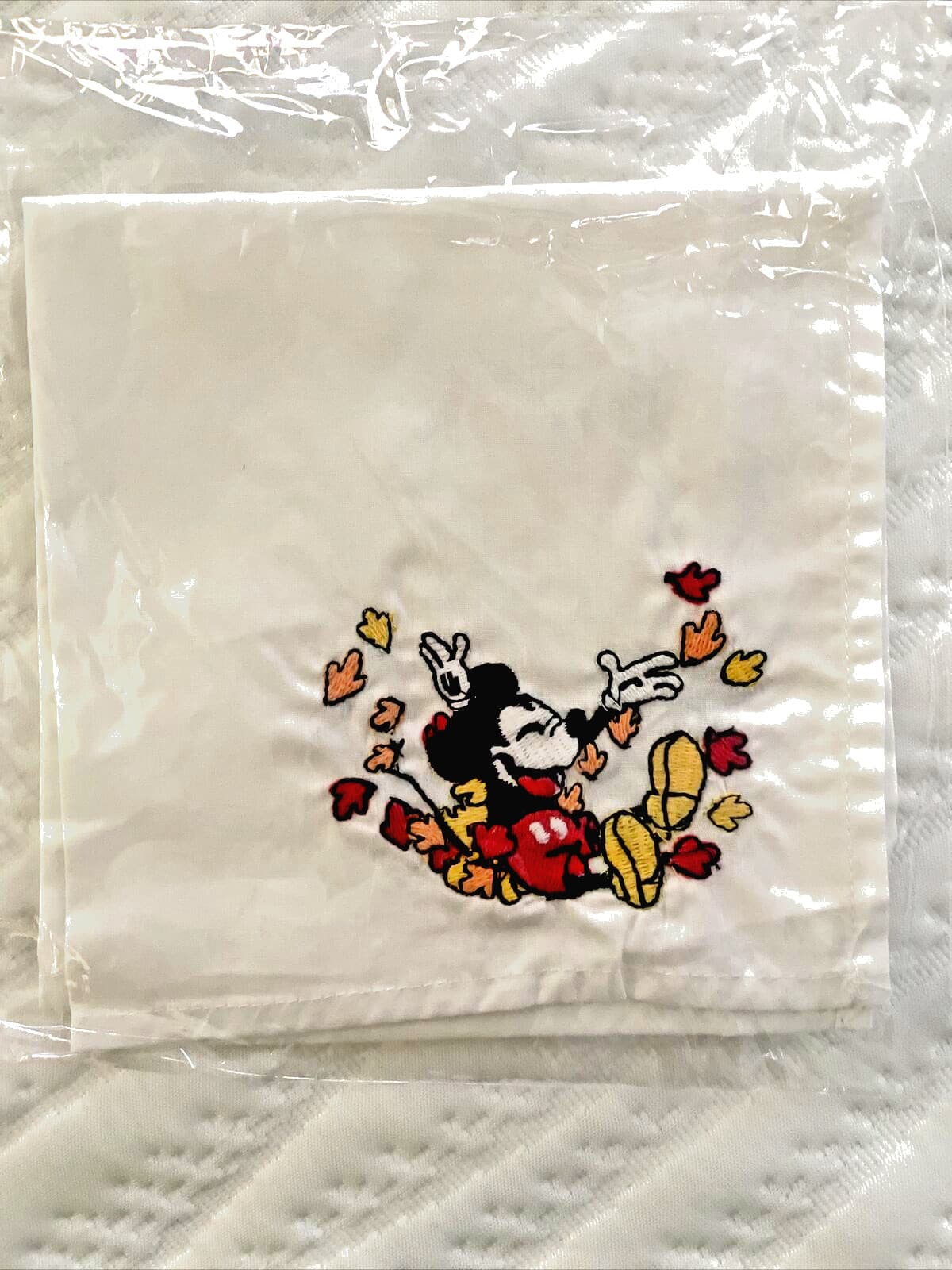 Pottery Barn Disney Mickey Mouse Napkin Thanksgiving party holiday school SET /