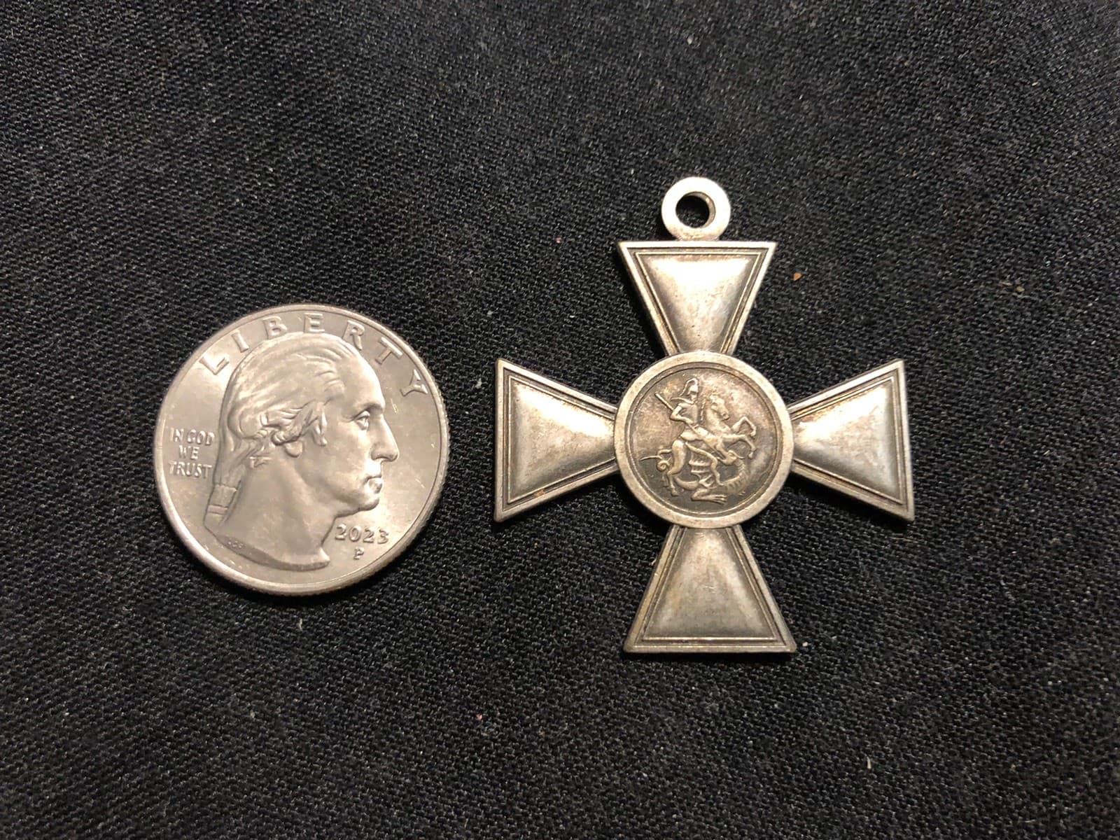 Russia imperial Cross of St George order Jewelry Piece
