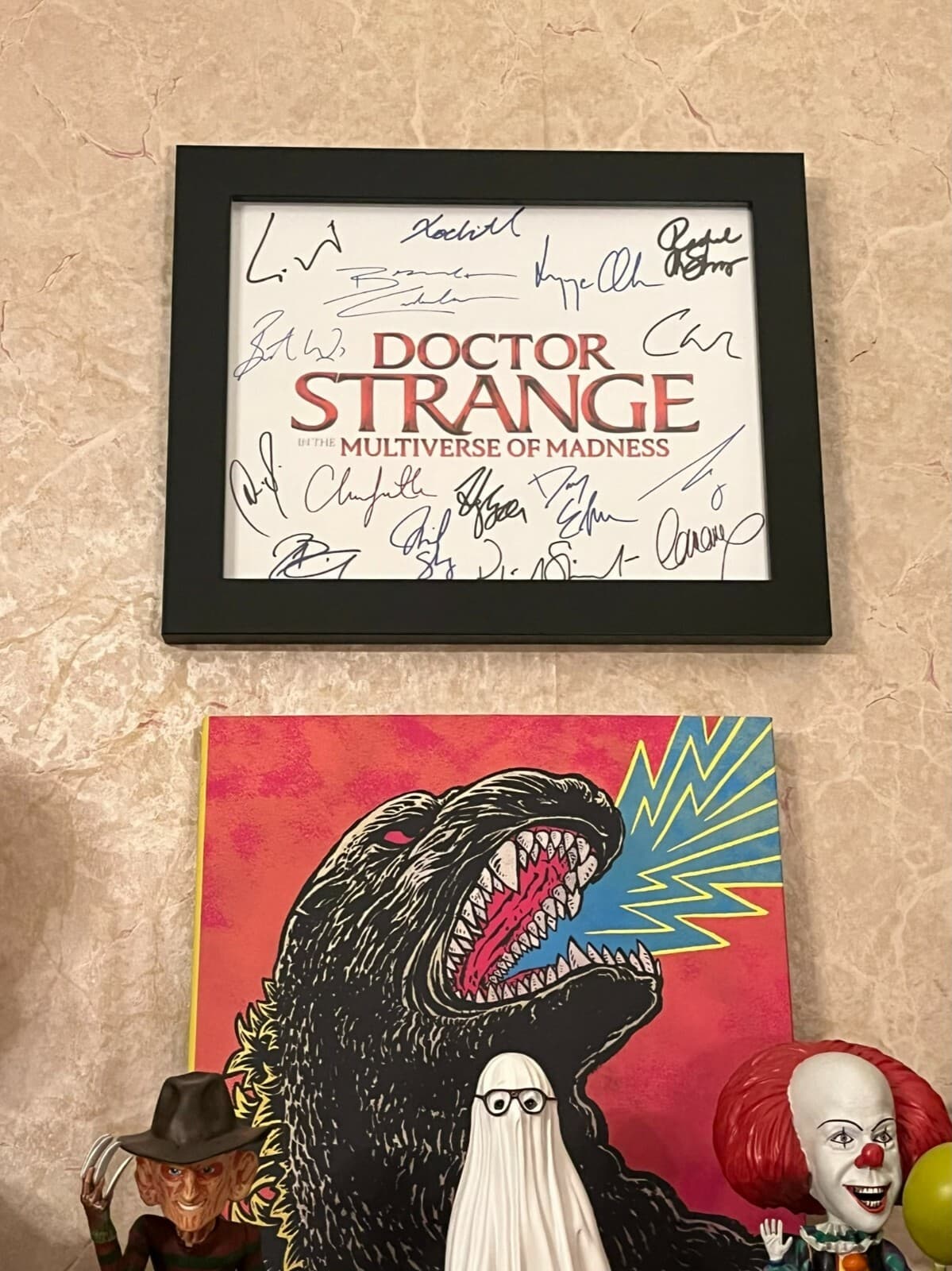 Doctor Strange in the Multiverse of Madness Title Card Signed-Autograph Reprints 5