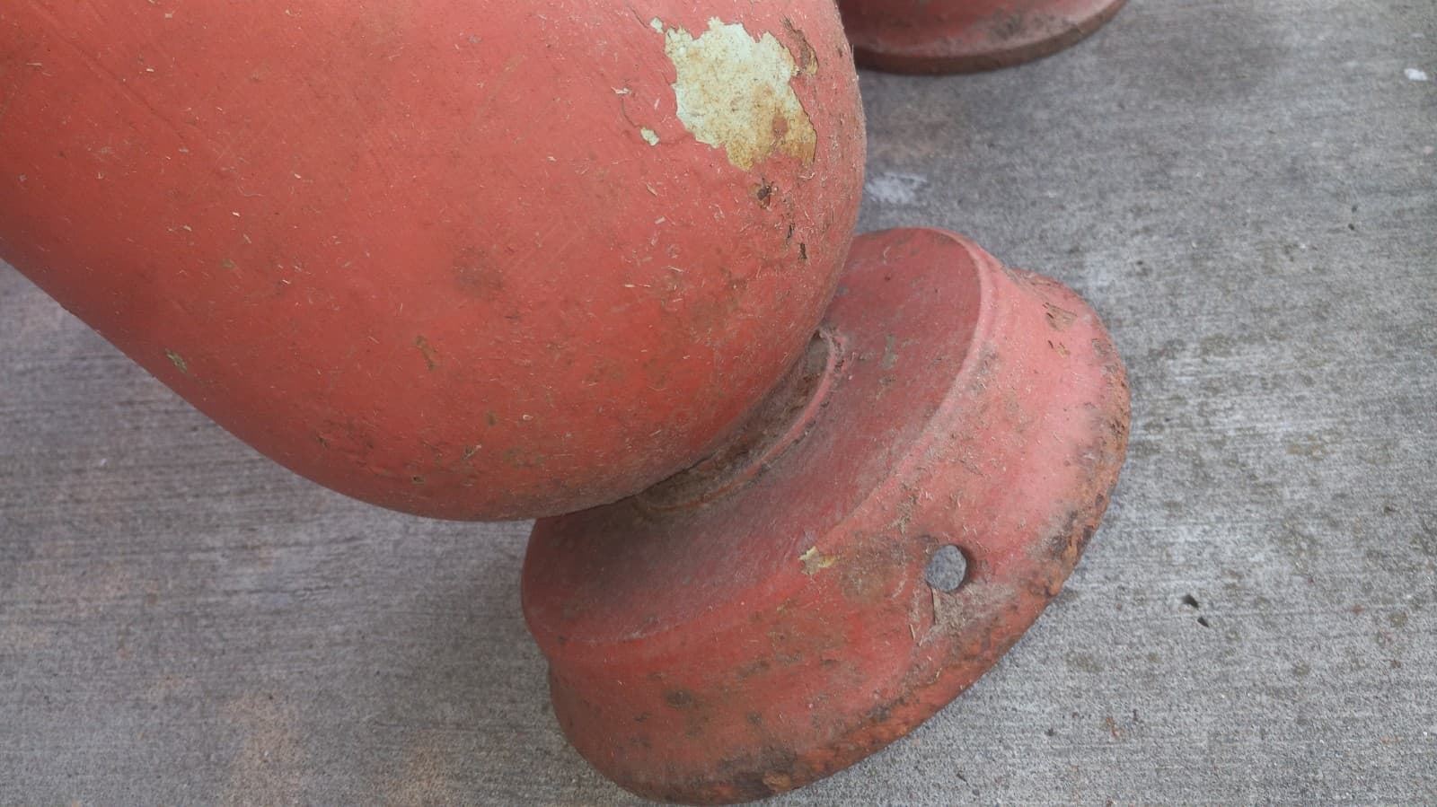 ANTIQUE 1800S CAST IRON GARDEN FLOWER PLANTER URN PEDESTAL MORBID McCALL FUNERAL 5