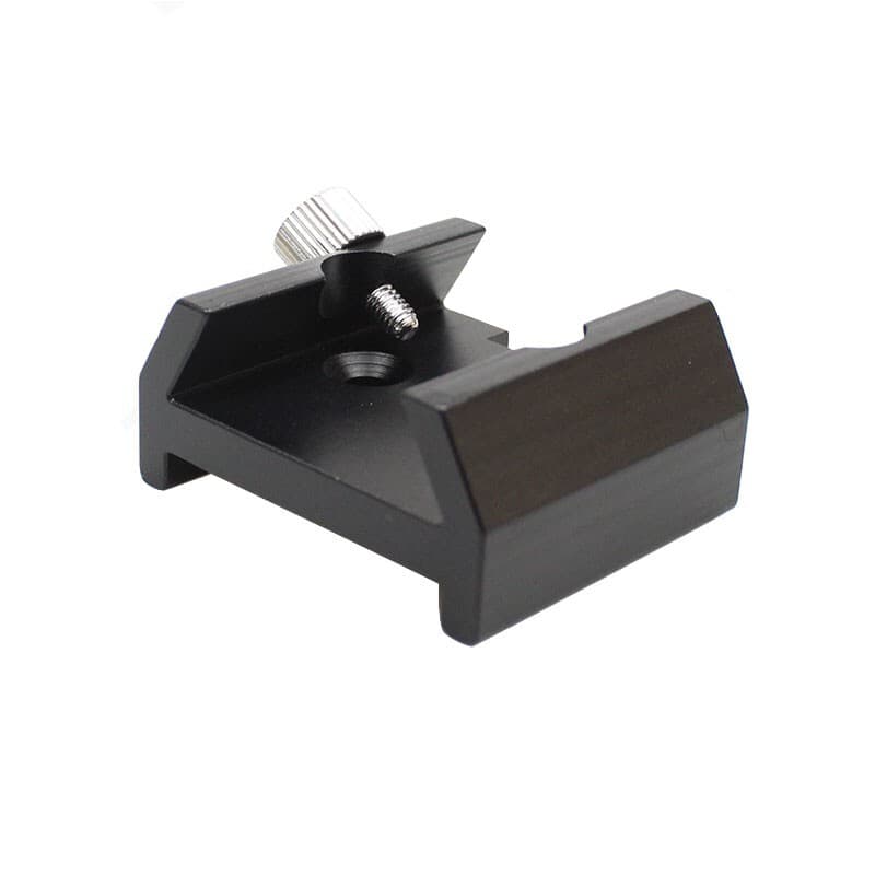 2 holes Finderscope Base Dovetail Slot Dovetail Tail Bracket Dove Groove 6