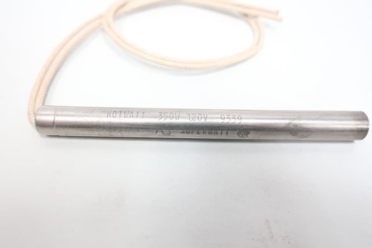 Hotwatt HS37-4 Superwatt Cartridge Heater Element 3-3/4in 3/8in 350w 120v-ac 4
