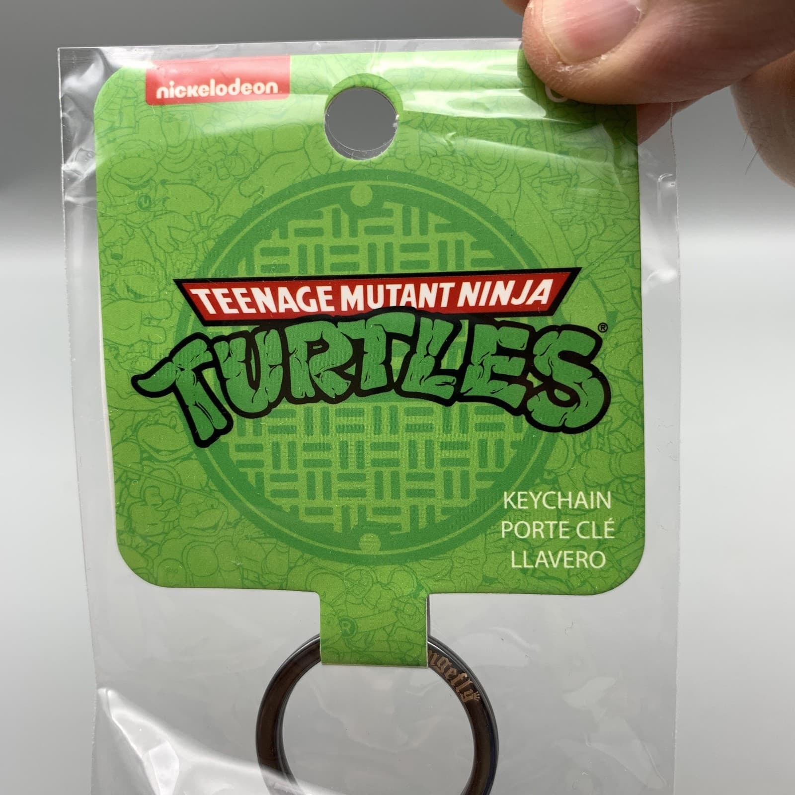 Loungefly Teenage Mutant Ninja Turtles Keychain TMNT Sewer Cap Nickelodeon New 3