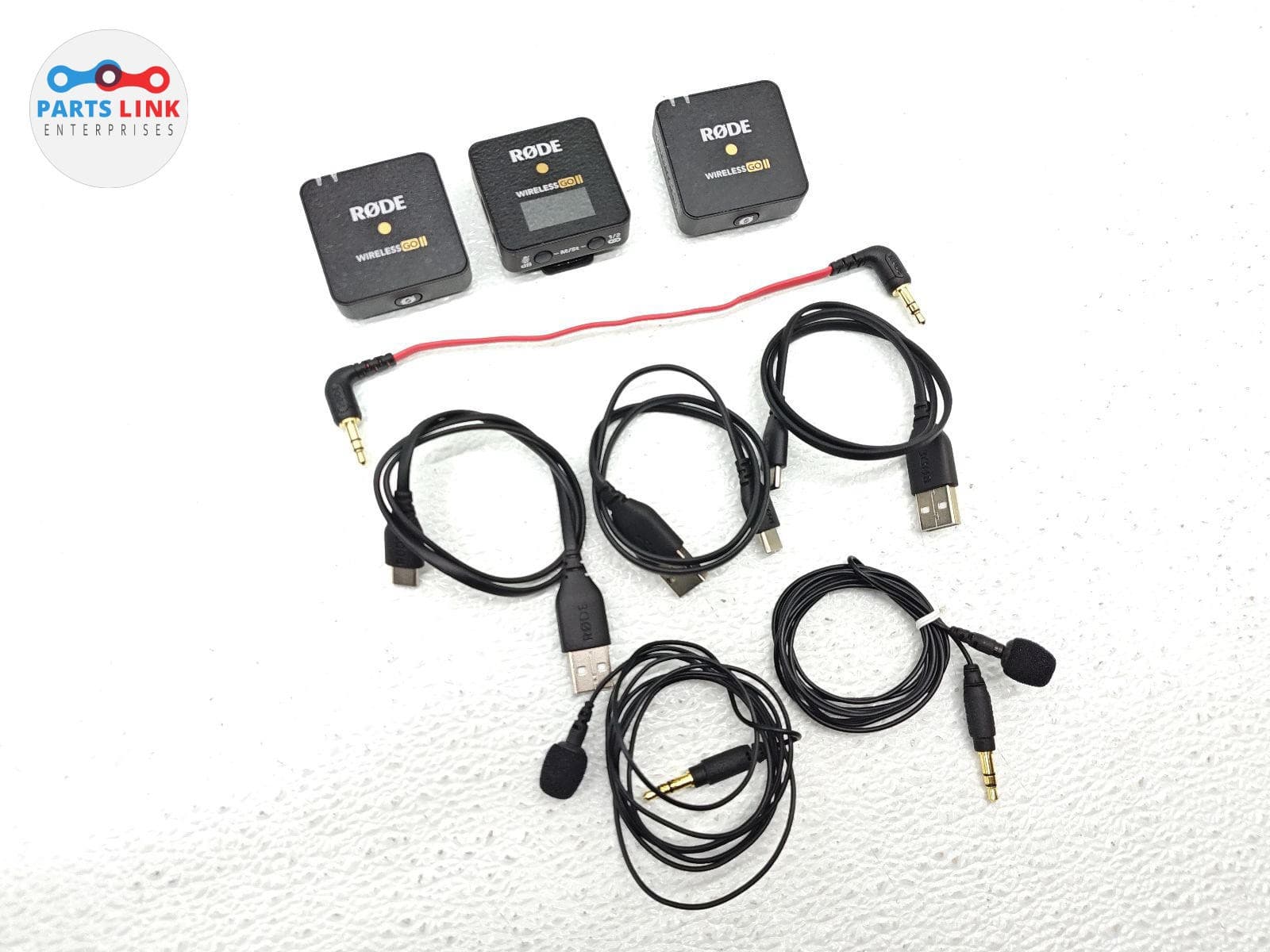 RØDE Rode Wireless Go II Set Dual Channel Wireless Microphone Audio System Pod 2