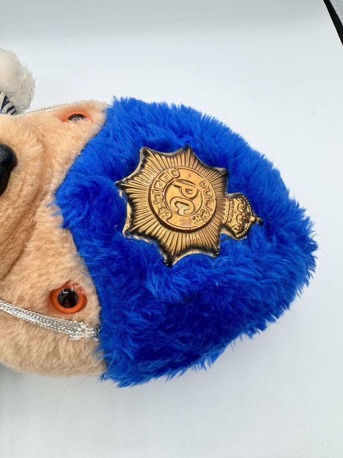 Vintage Sweet Dreams England UK Police Bobby Teddy Bear Plush Stuffed Animal 18” 4