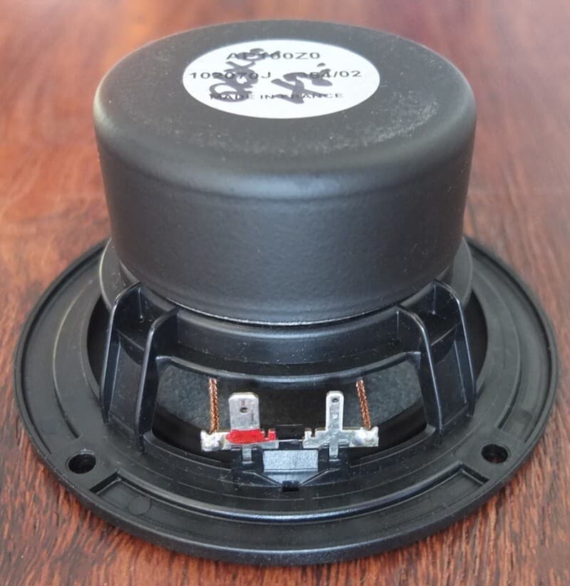 SNELL 4" mid/bass woofer from QBx Center speaker, 2002—made by AUDAX—excellent 2