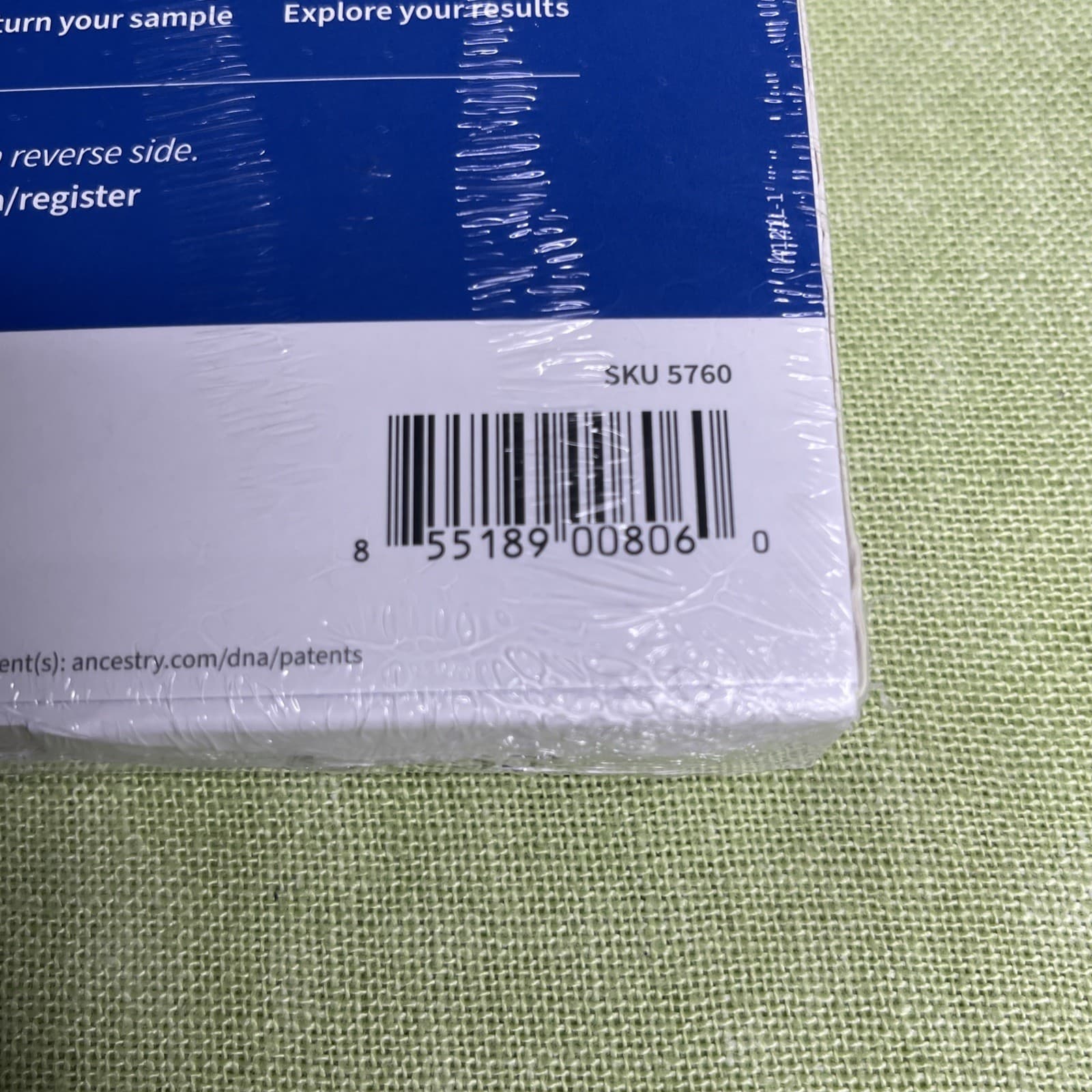 Ancestry DNA - DNA Test Kit + Traits New Factory Sealed Genetic Testing 5