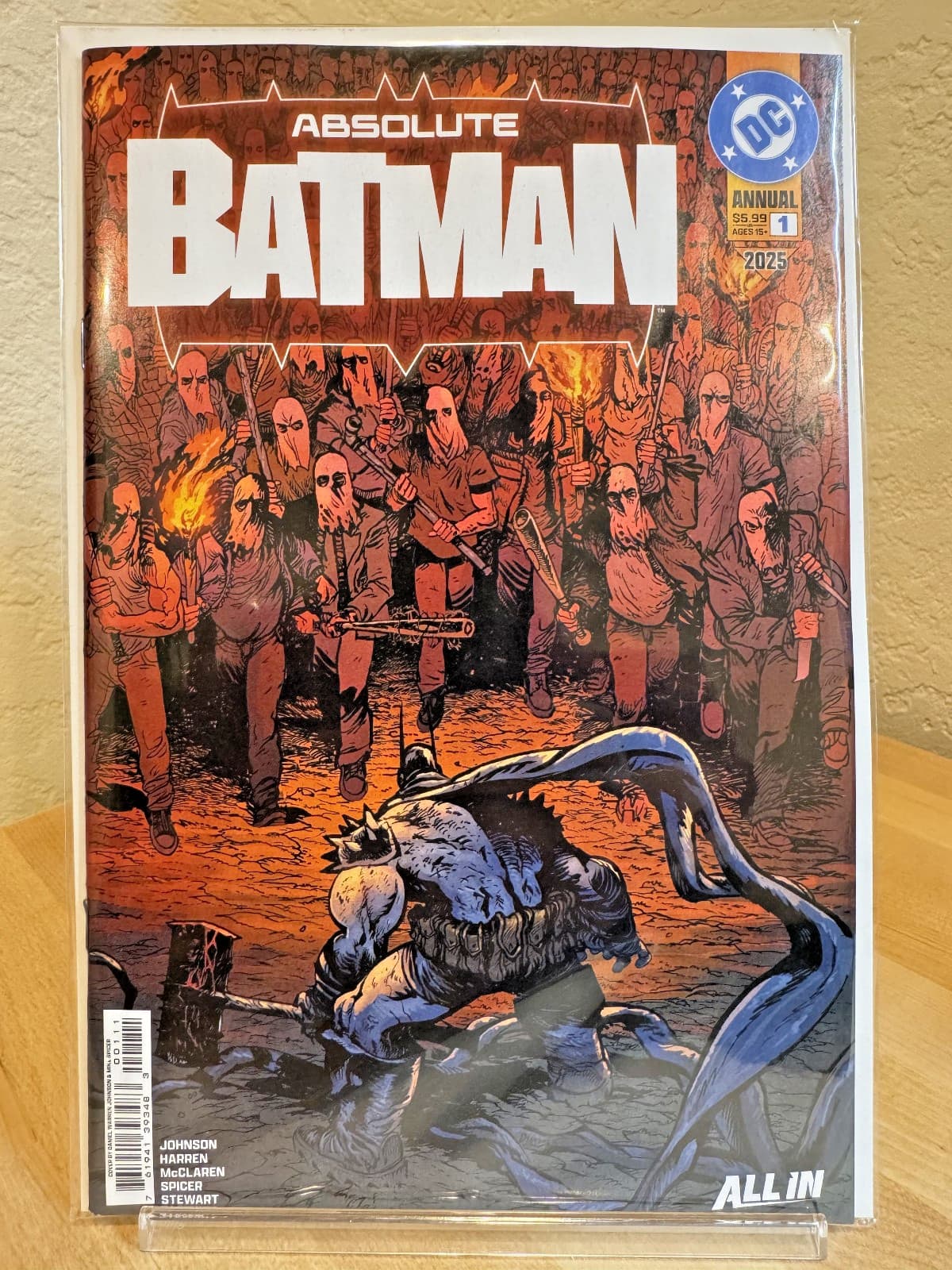 Absolute Batman 2025 Annual #1 Daniel Warren Johnson Cover A 🔥🔥🔥