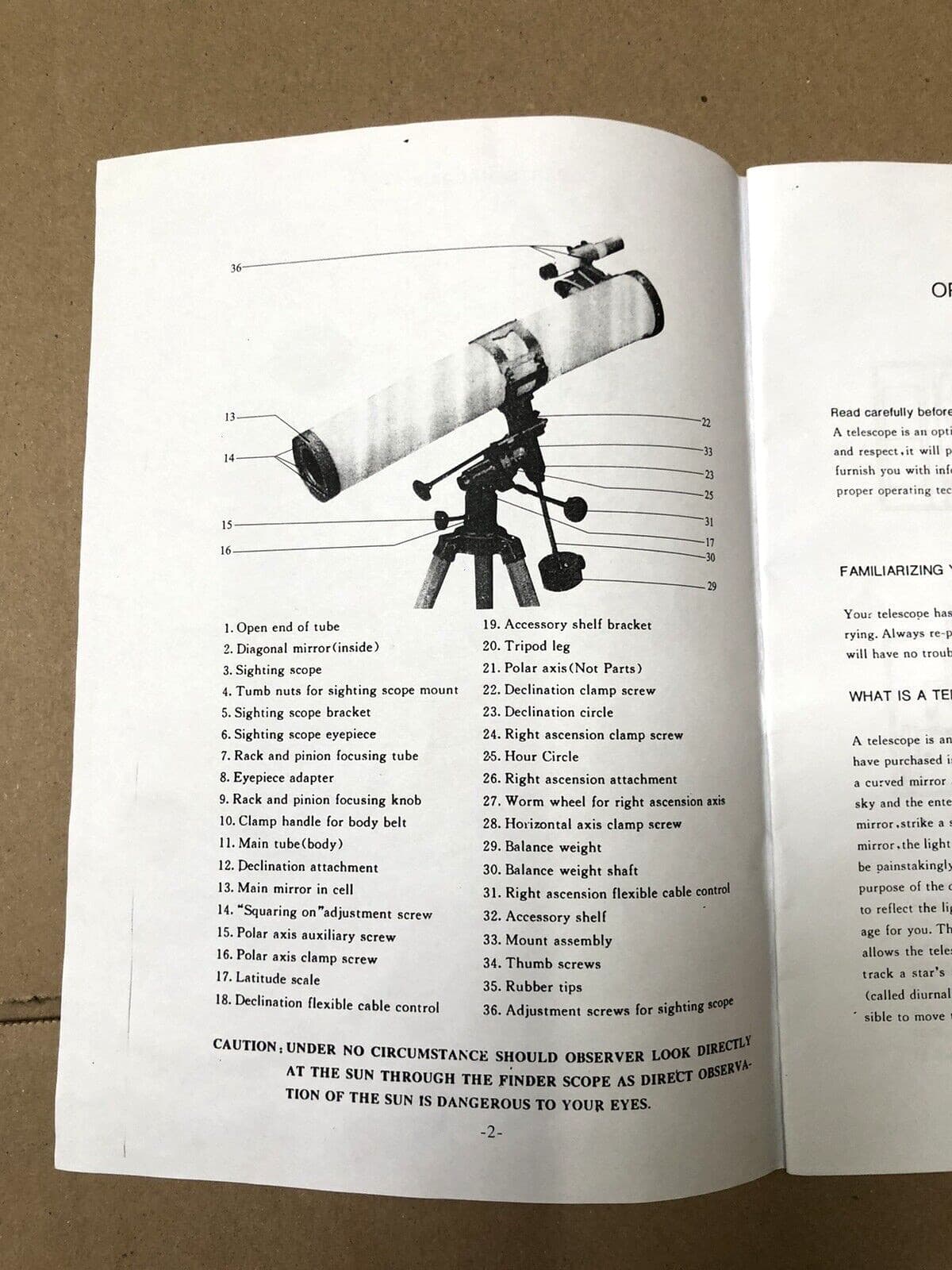 900x114mm 675 Power Reflector Telescope with Equatorial Mount & Tripod Neiko 5