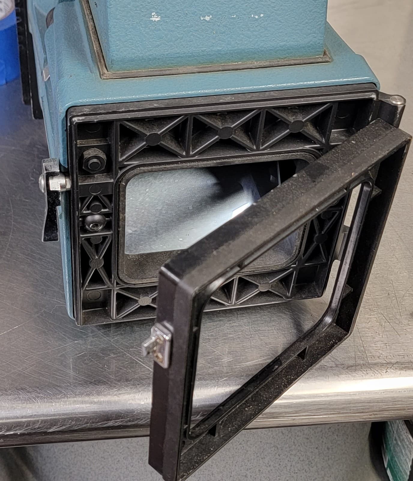 Tektronix C-12 500 Series Oscilloscope Polaroid Camera W Mount Film Model 100 5