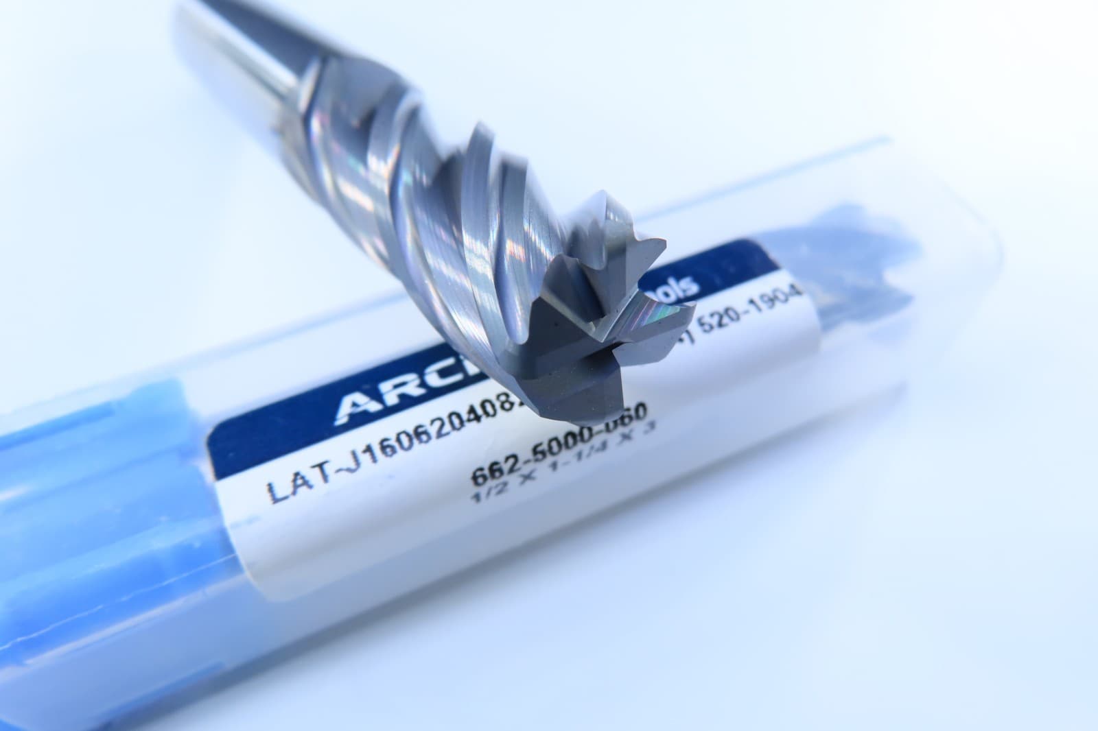 NEW 1/2" USA ARCH SOLID CARBIDE 4 FLUTE END MILL .060" RADIUS LATHE CNC TOOL 3