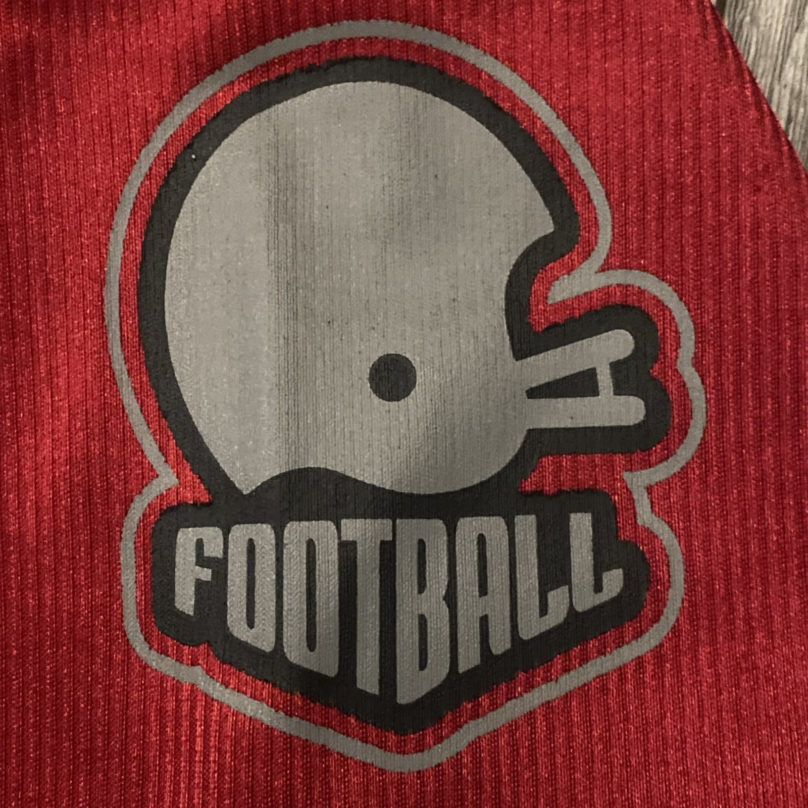 VINTAGE Old Navy Football Jersey #18 Red - Youth Boys 2XL XXL (Fits Small Adult) 6