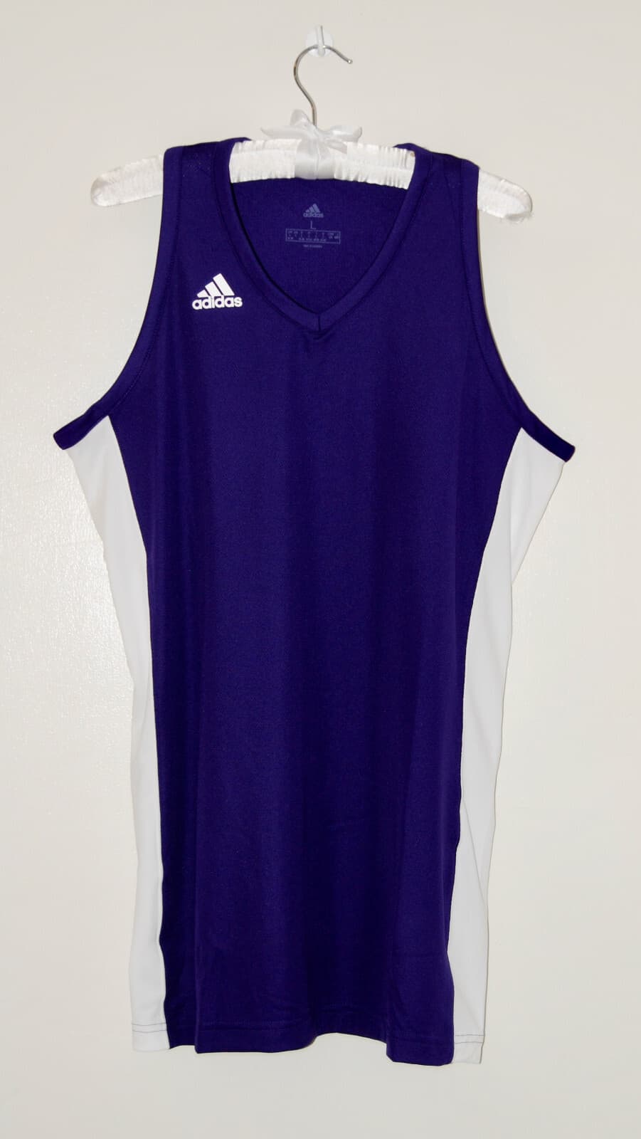 NWT adidas Women's Royal Purple Team N3XT Prime Basketball Tank sz 2XL