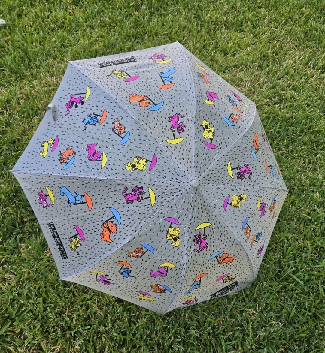 Umbrella “Raining Cats and Dogs” - The Humane Society - 50th Anniversary Compact 2
