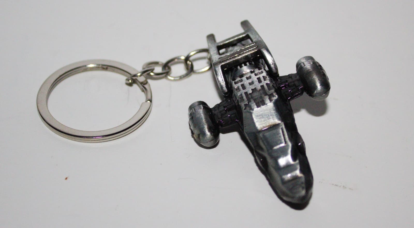Firefly TV Series 3D Serenity Ship Figure Metal Key Chain NEW UNUSED 2