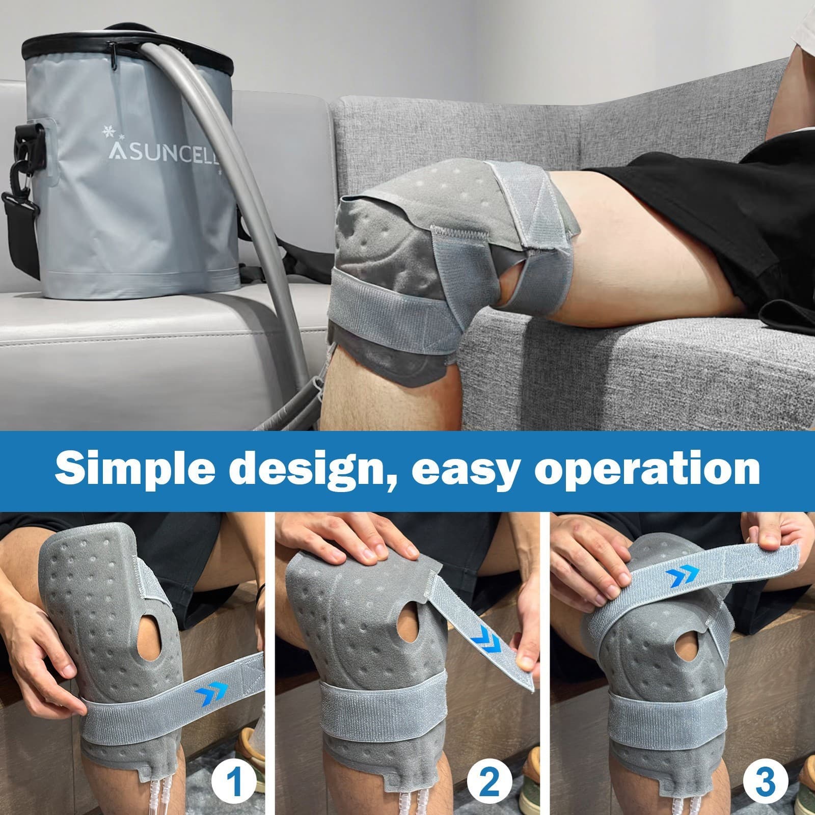 Cold Therapy Machine Ice Machine for Knee After Surgery Cryotherapy 5