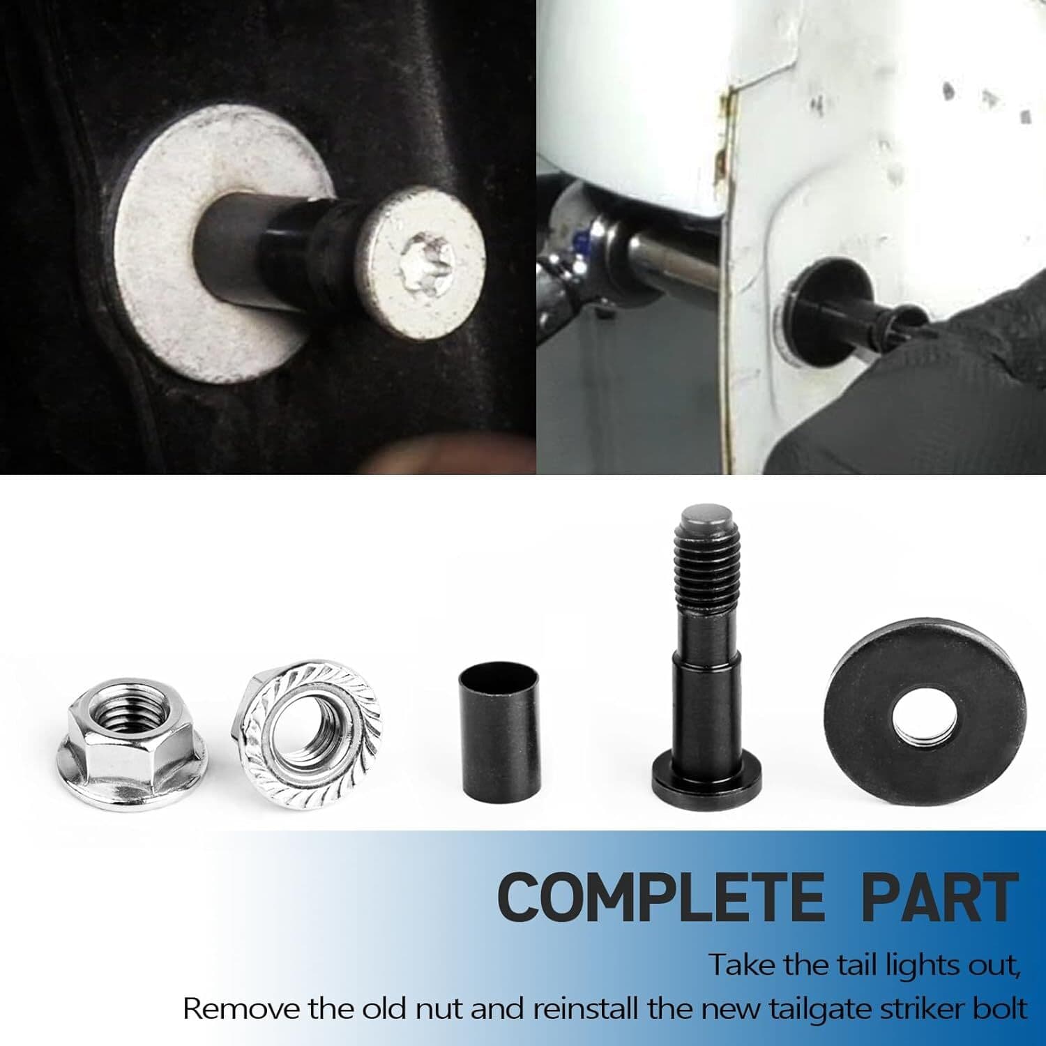 38427 Tailgate Striker Bolt Compatible with Chevy Silverado Escalade Avalanche S 5