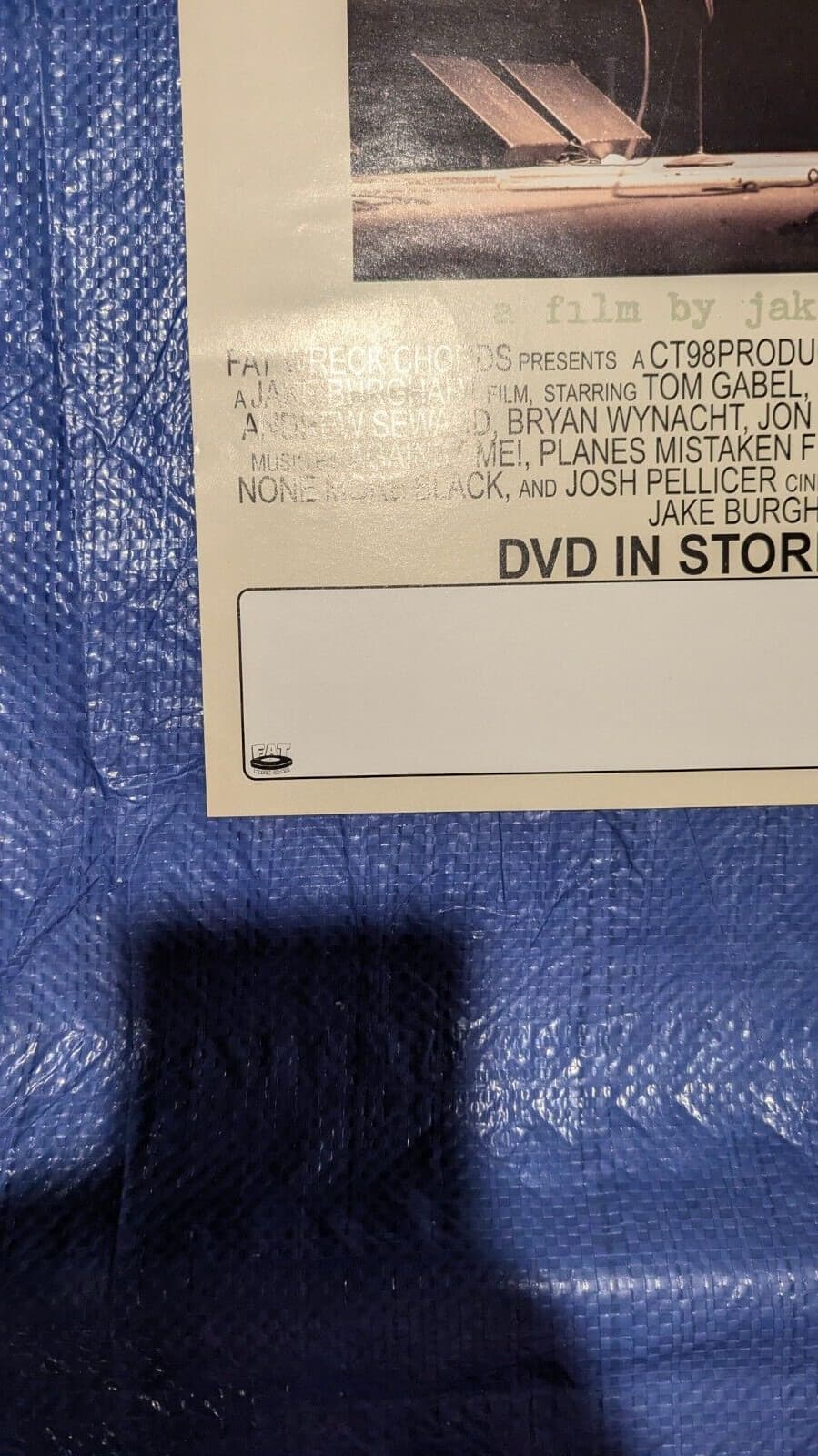 Against Me We're Never Going Home Original Promo Poster 2