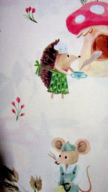 Pottery Barn Kids MICE AND FRIENDS Organic Sheet Set FULL 4