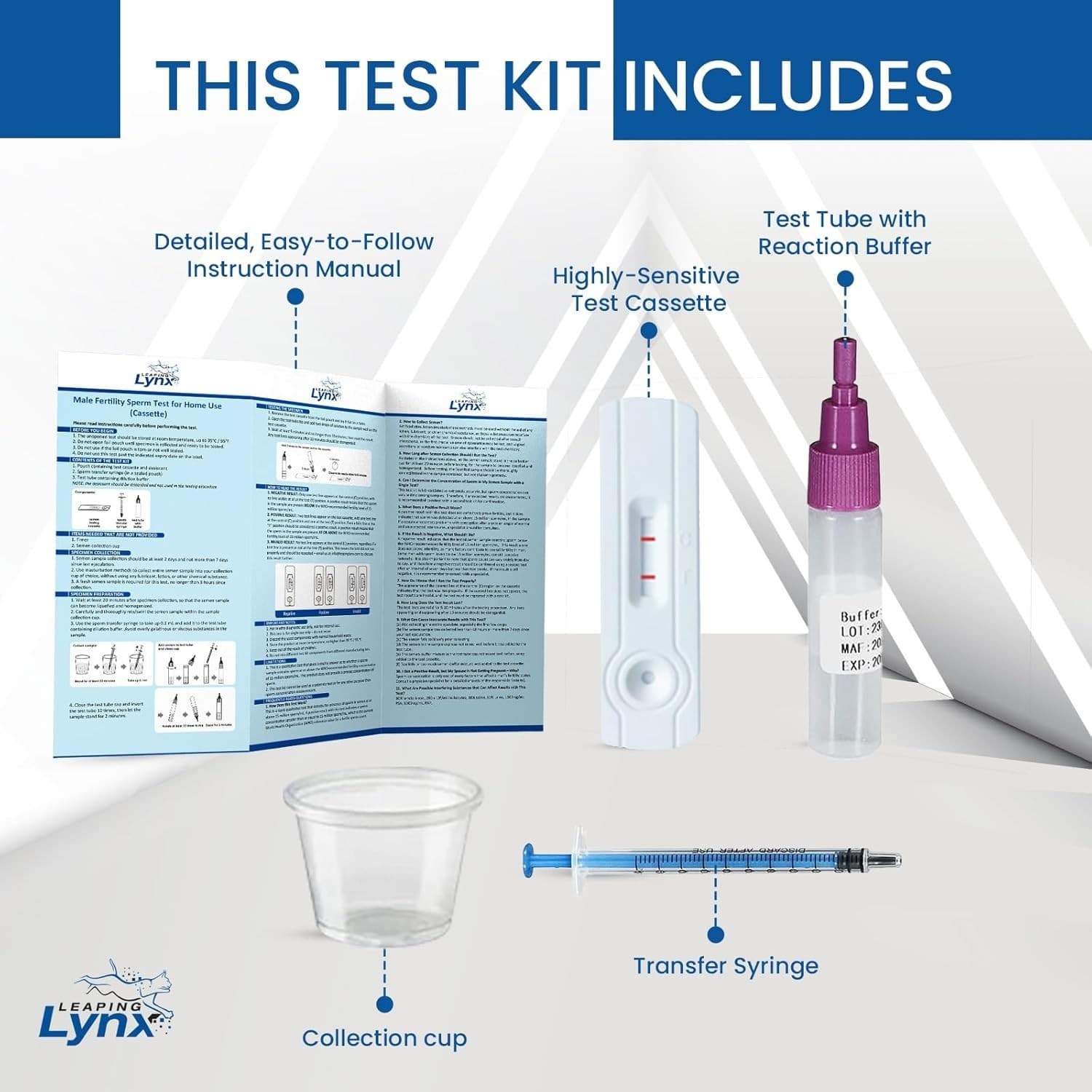 Fertility  Kit for Men – Sperm Count Home  Kit for Male Fertility – at-Home S... 4