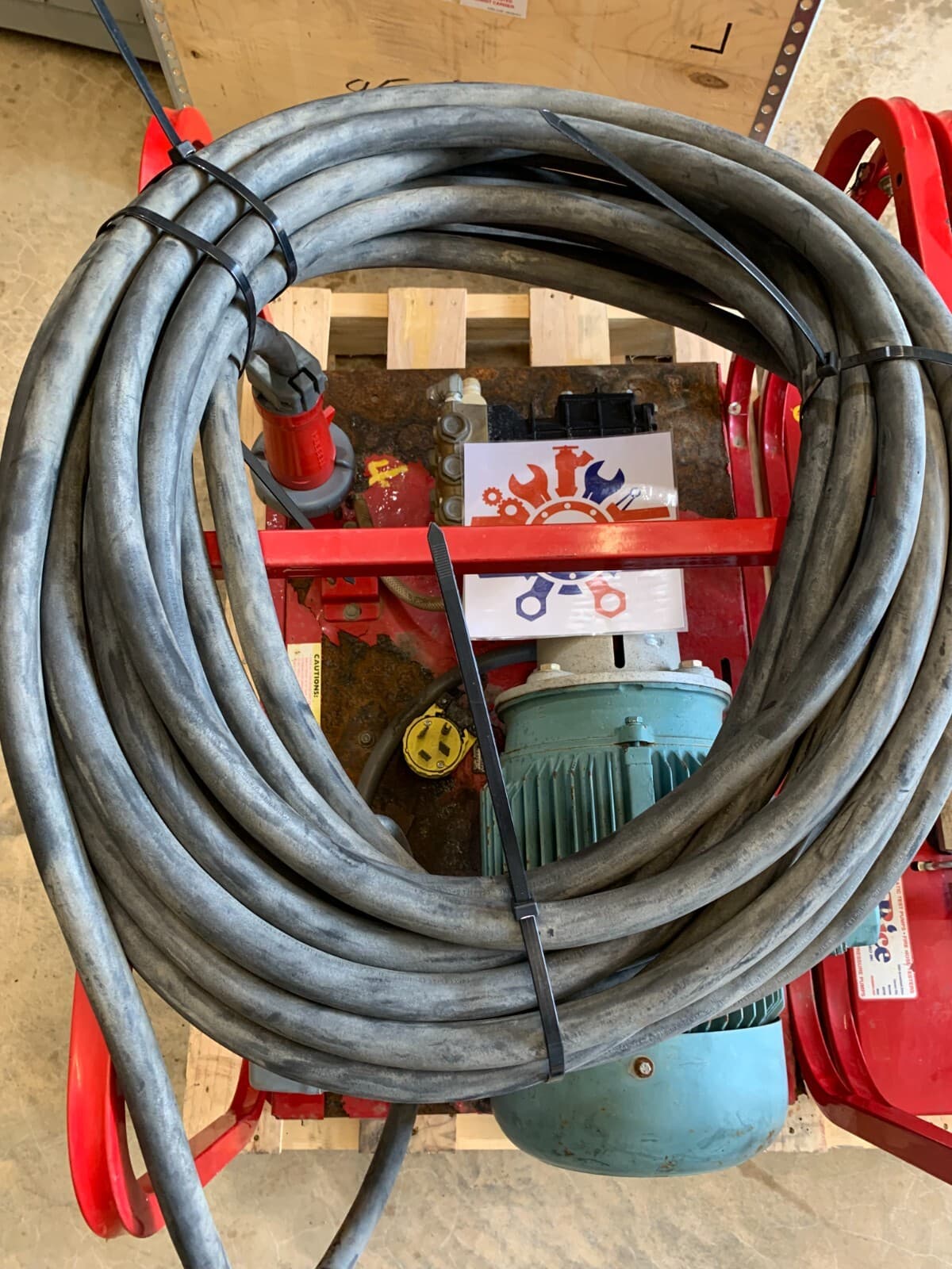 Rice Hydro TRE6 Hydrostatic Test Pump 4 GPM up to 2700 PSI Pressure Testing