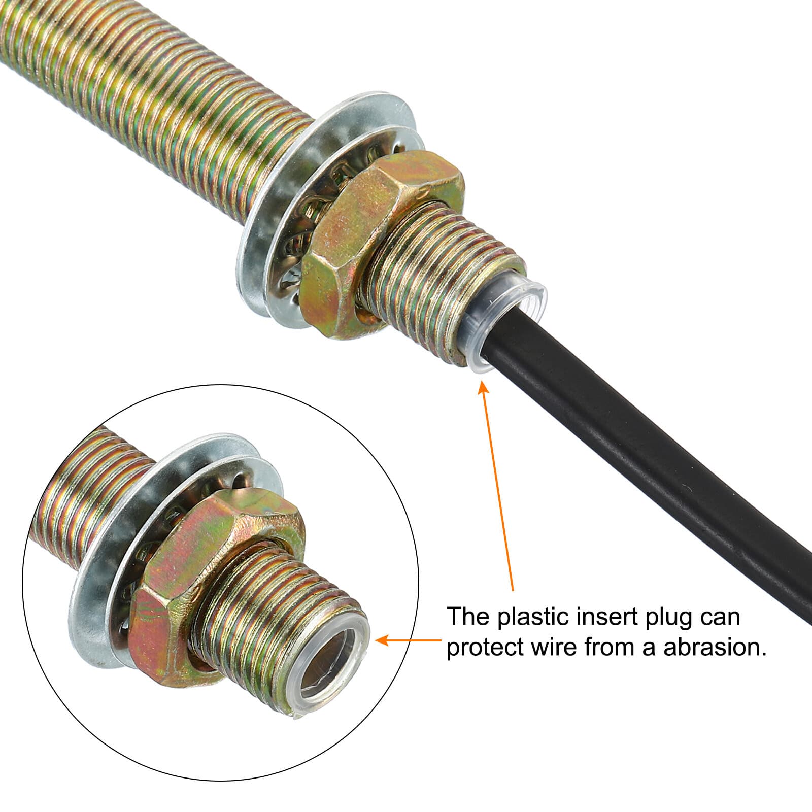 1/8IP Thread Lamp Repair Hardware Assortment Pack 2 Set w Connector Washers Nuts 4