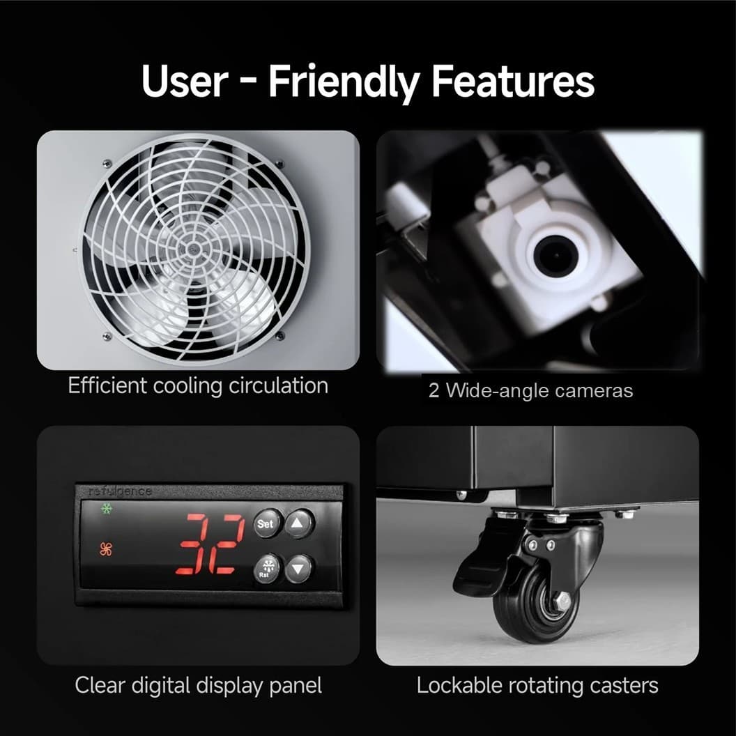 HAHA AI Vending Machine Mini Bundle (US 360CT) Smart Cooler – TAP, GRAB & GO™ 4