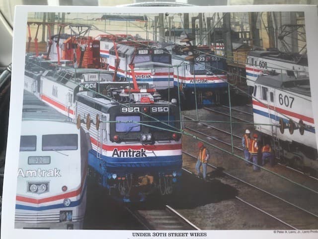 2026, Railroad Calendar Peter Lerro Jr  EBT, Reading & Northern, Pennsy & More 2