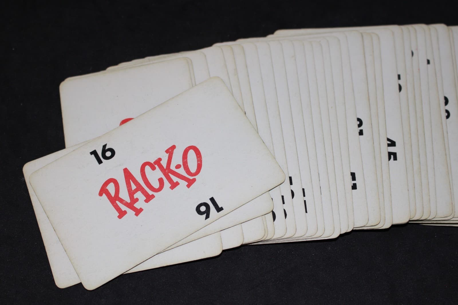 Vintage - 1966 - Rack O Card Game - Deck of Cards Only - Complete Set of 60 4