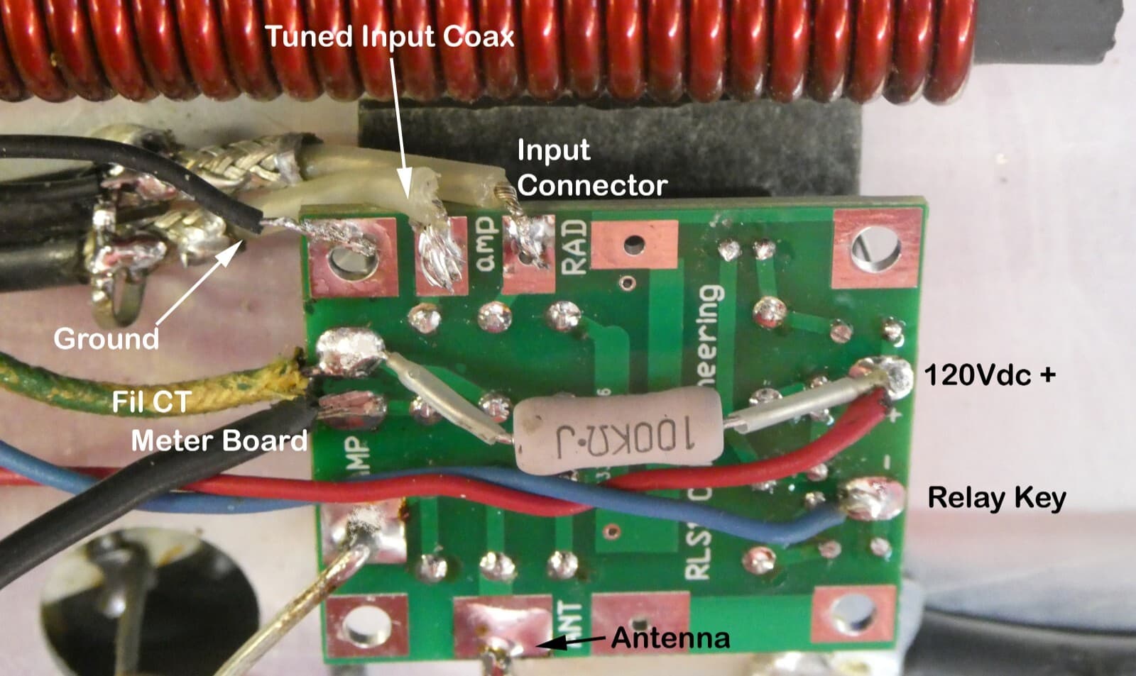 UnRS-220 Heathkit SB220 120Vdc antenna relay sequenced high speed replacement 2
