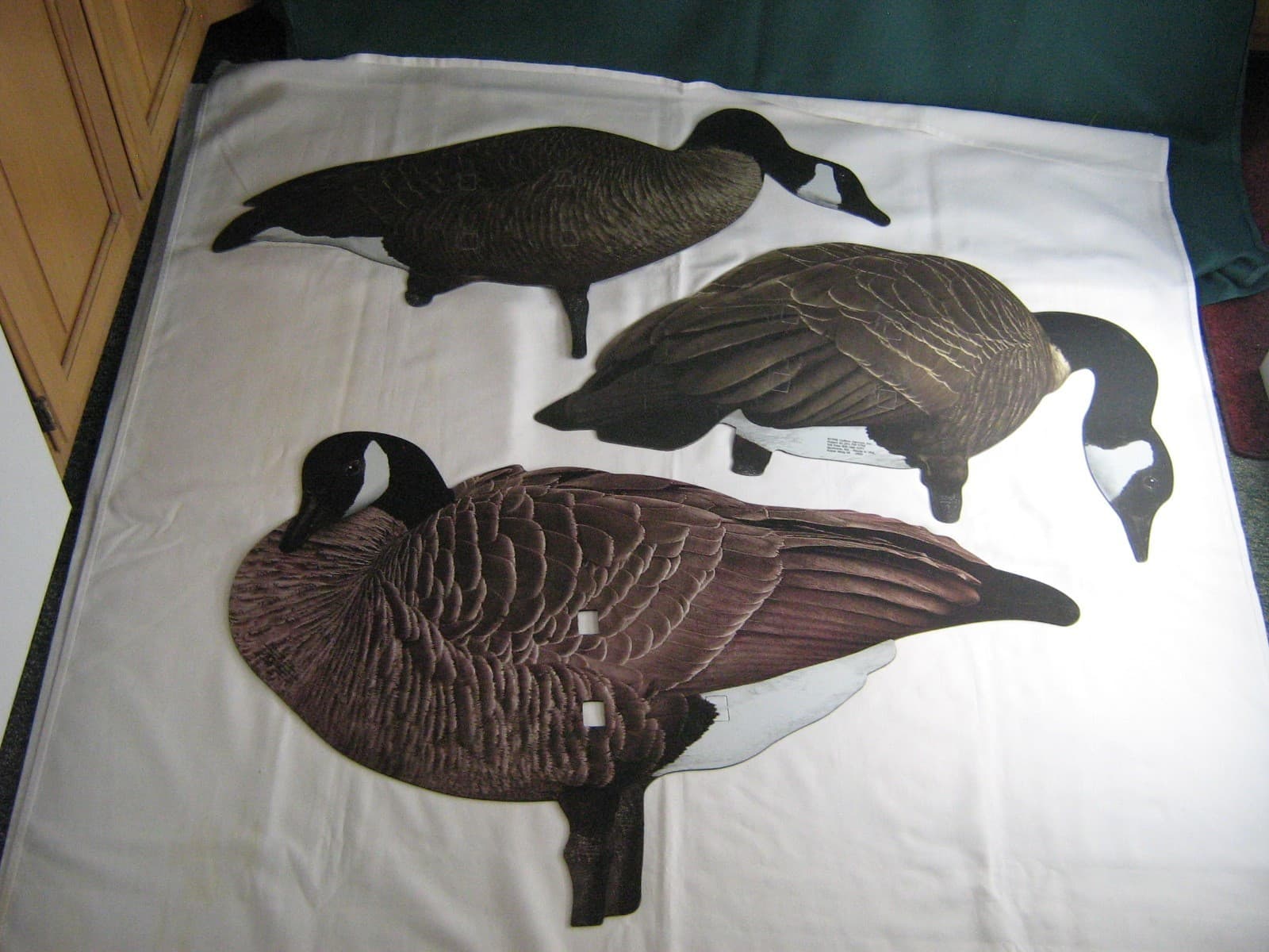 CANADA GOOSE DECOYS OUTLAW SUPER MAGNUM 2002 Set of 6 w/ Extra Stakes  *New* 5