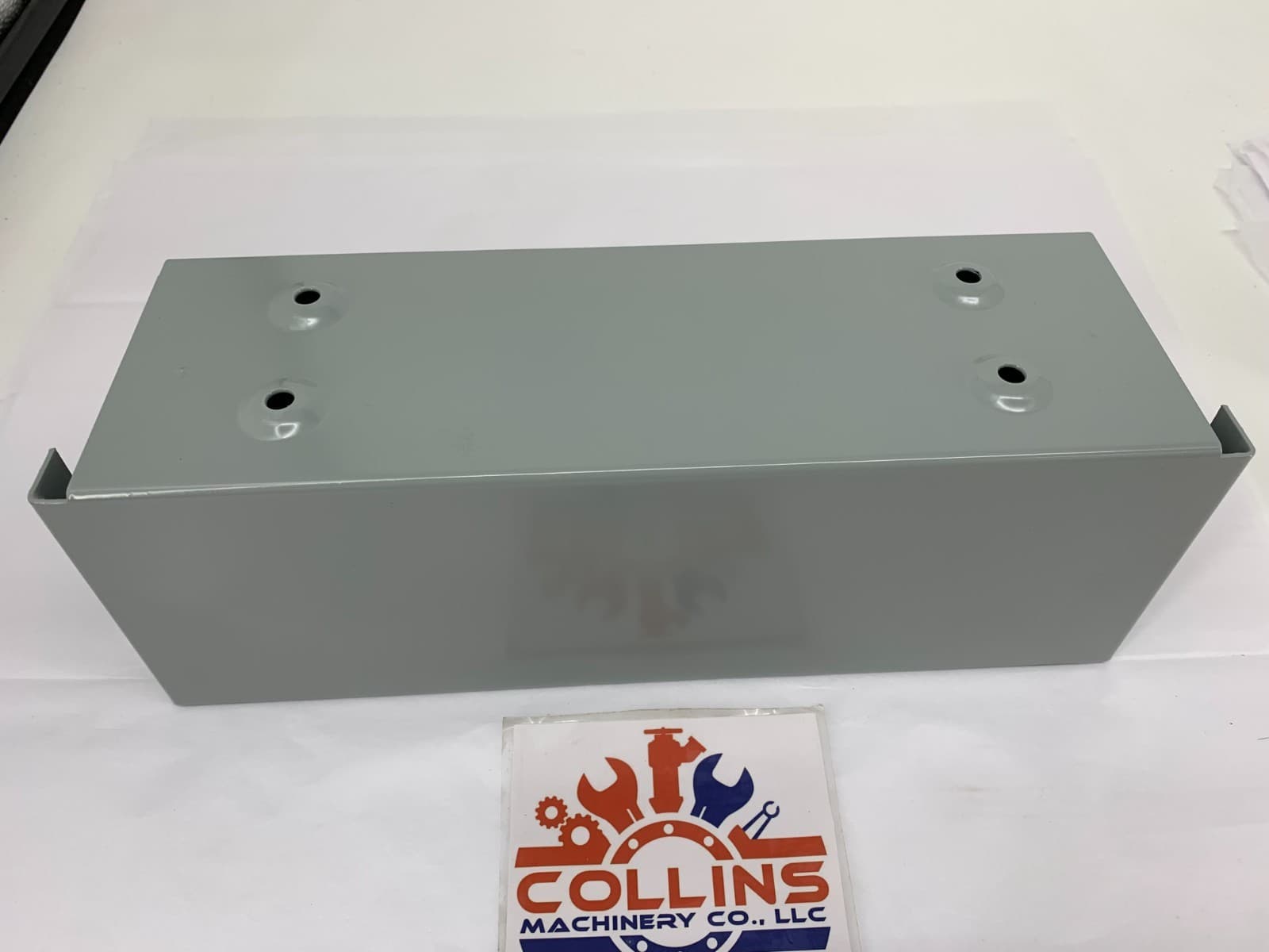 Hammond Manufacturing C3RWT412 Type 3R Wiring Trough 4" x 4" x 12" Steel Gray 4