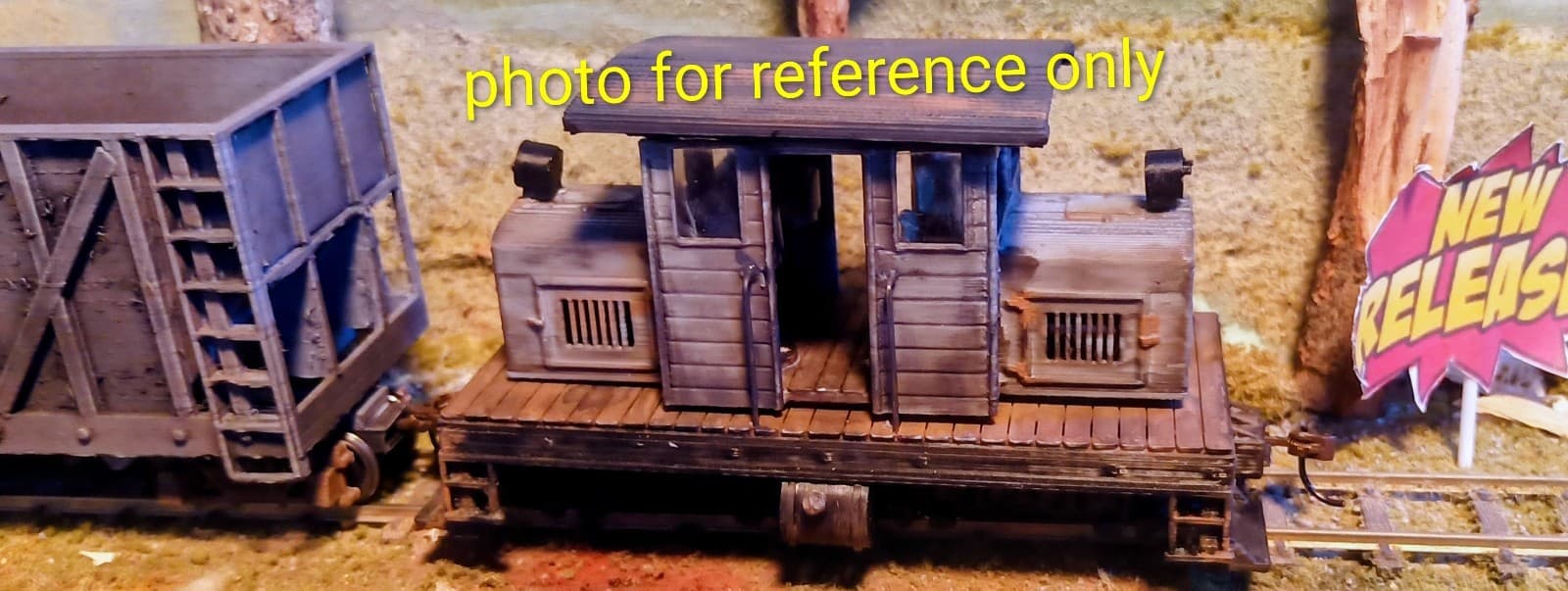 On30 Center Cab Deisel Kit 3D Printed Use With Tenshodo Power Unit NOT INCLUDED 2