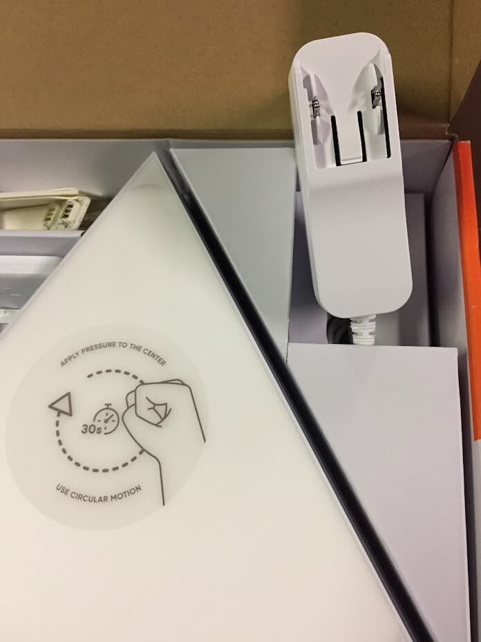 EcoSmart Smart Color Changing Dimmable 5 Geometric Triangle LED Light Panels 3