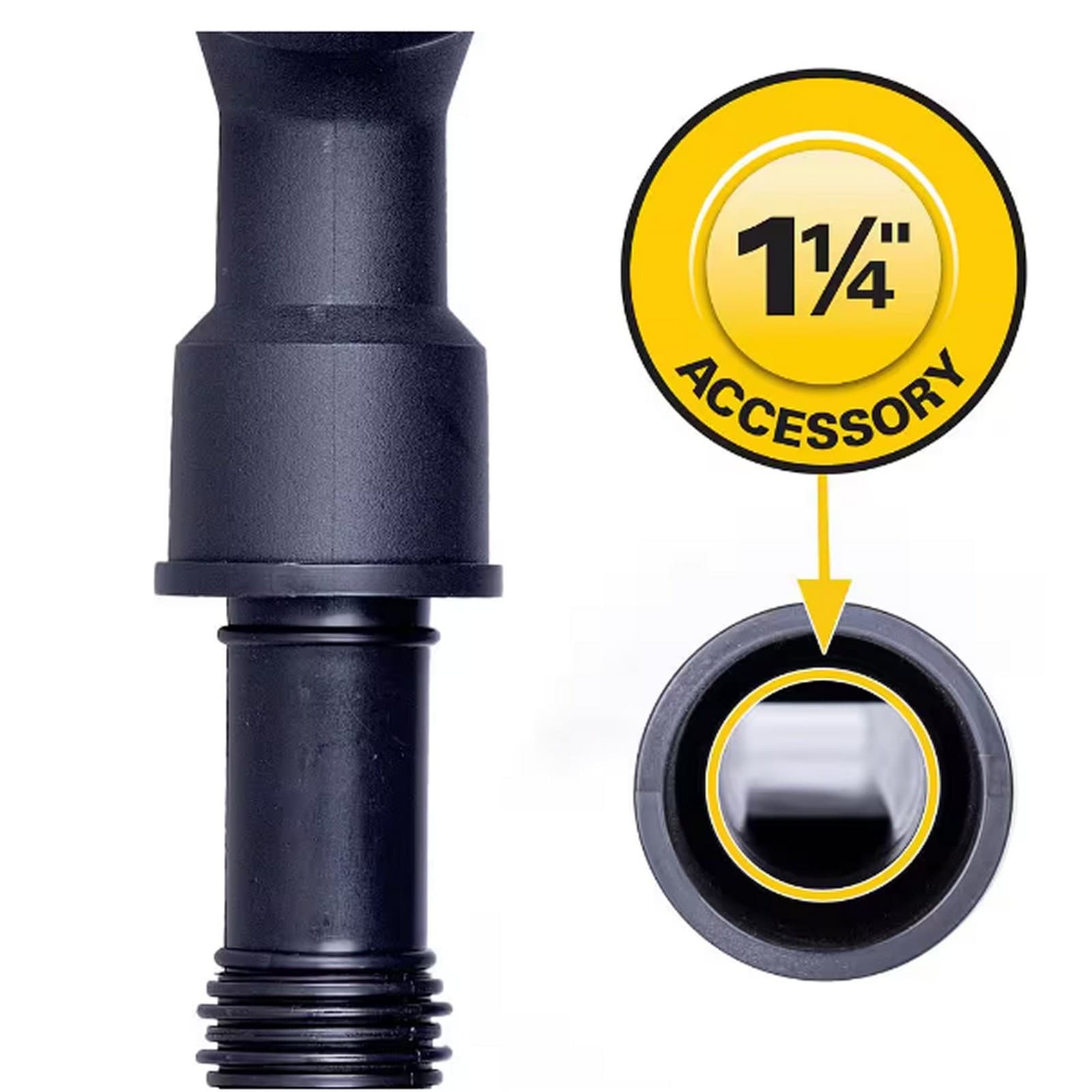 Ridgid 1-1/4 in. Dusting Brush & Crevice Tool attachments, Wet/Dry Shop Vacuum 3