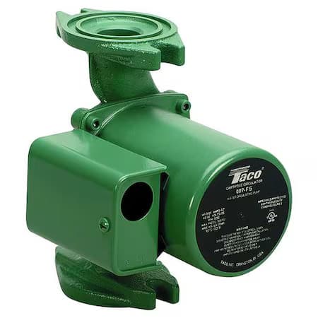 Taco 007-F5 Hydronic Circulating Pump, 1/25 Hp, 115V, 1 Phase, Flange Connection