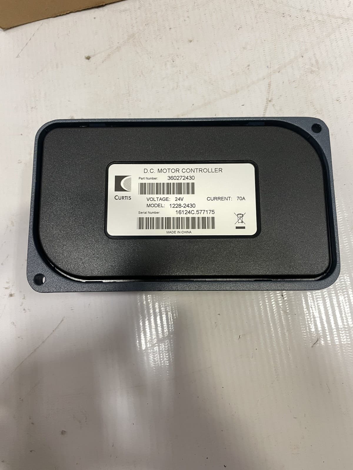 Curtis 1228-2430 DC Motor Controller 360272430 70A 24V -NIB 2